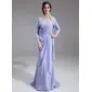 Sheath Sweetheart Sweep Train Chiffon Mother of the Bride Dress With Ruffle Beading (008006546)