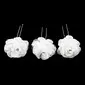 Lovely Satin Flower Girl Hairpins/Headpiece (Set of 3)  (042024261)