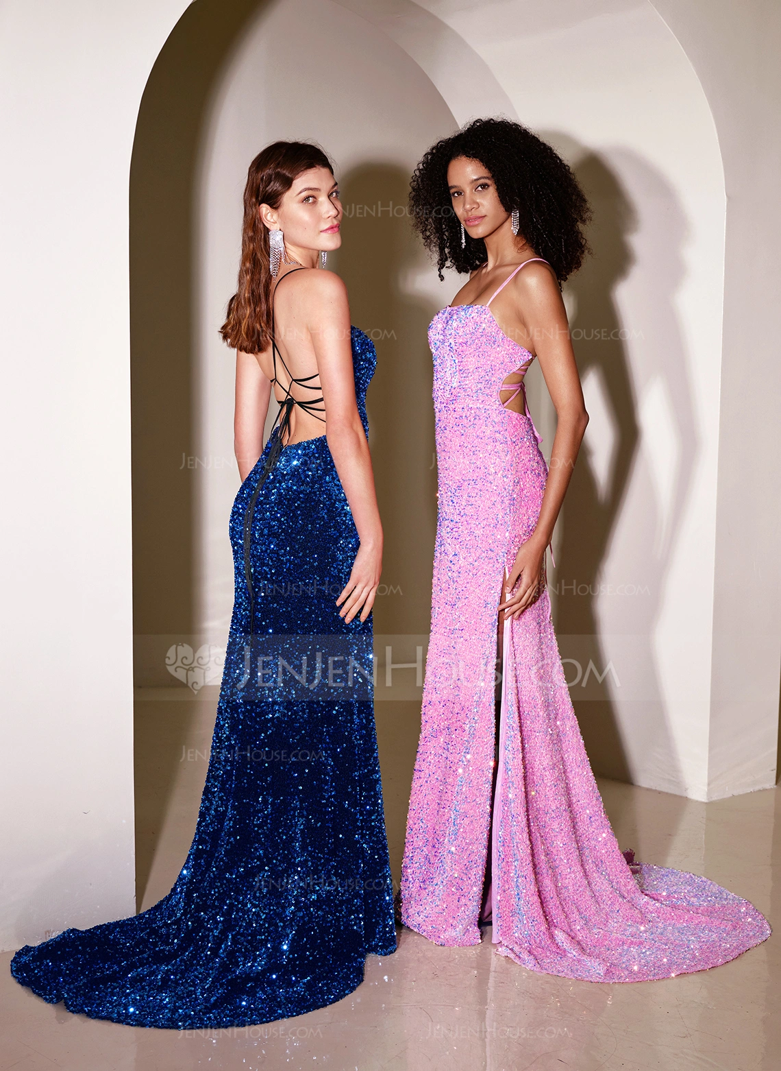 Trumpet/Mermaid Square Dress