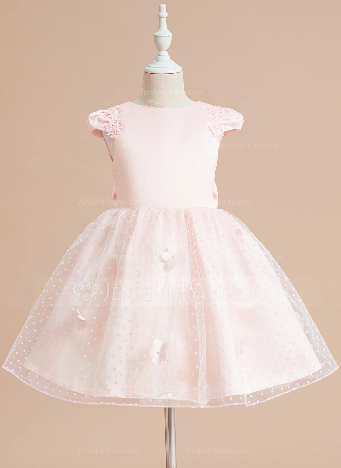 Ball-Gown/Princess Bow Tulle Dress