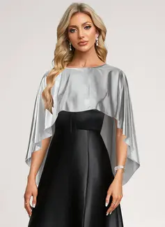 Evening Cocktail Glitter Wrap Cape 