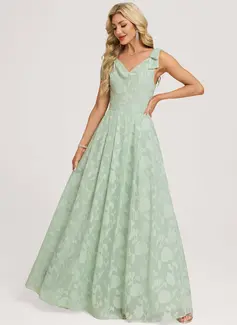 A-line Cowl Floral Dress