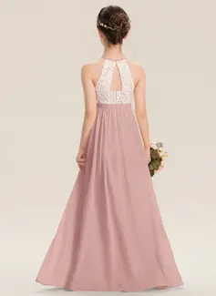 Kjole A-line kjole i Chiffon