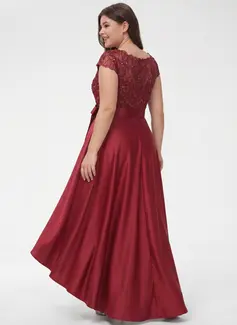 Bow Satin Midi Dress