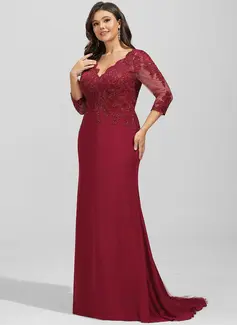 Kjole Maxi i Chiffon