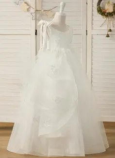 Ball-Gown/Princess Sequins Tulle Dress