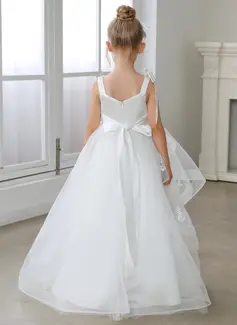 Ball-Gown/Princess Sequins Tulle Dress