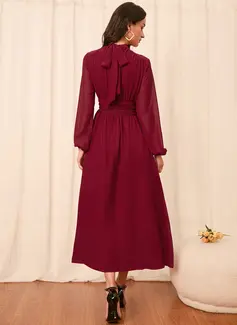 Chiffon Midi Dress
