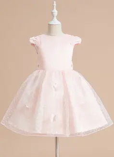Ball-Gown/Princess Bow Tulle Dress
