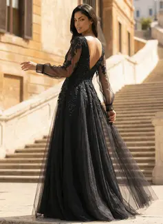 Sequins Tulle Dress