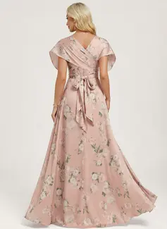 A-line One Shoulder Ruched Matte Satin Dress