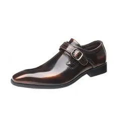 Herren Abendschuhe Slipper Hochzeit Business Kunstleder Schuhe 