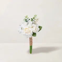 Sztuczny Bukiety ślubne Bukiet Kwiat jedwabiu Róże Druhny Bukiety