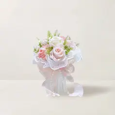 Artificiale fiori per matrimonio free form fiore di seta delle rose mazzi damigella d'onore 