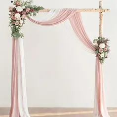 2 kpl keinotekoinen hääkukat silkki kangas koristeet 