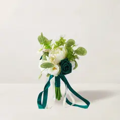 Sztuczny Bukiety ślubne Dowolna forma Kwiat jedwabiu Róże Druhny Bukiety