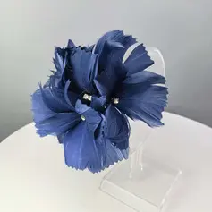 Mulher pedraria feather falsa kentucky derby fascinadores com clip