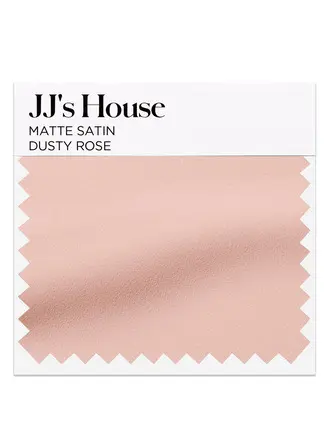 Dusty Rose Matte Satin Swatch