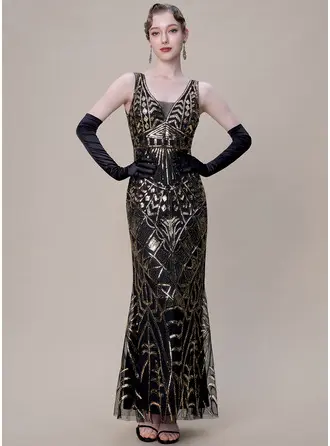 Art Deco 1920s Flapper Dresses