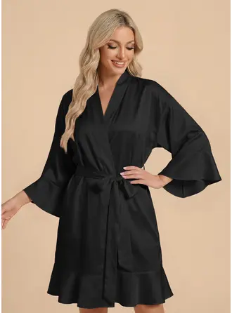 Matte Satin Robe
