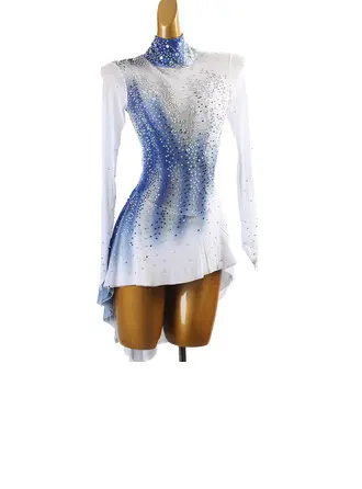 Women's Figure Skating Dresses Rhinestone Competition Dress
