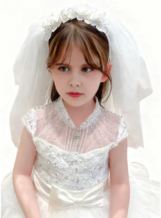 Perles première communion demoiselle d'honneur voiles coiffes 