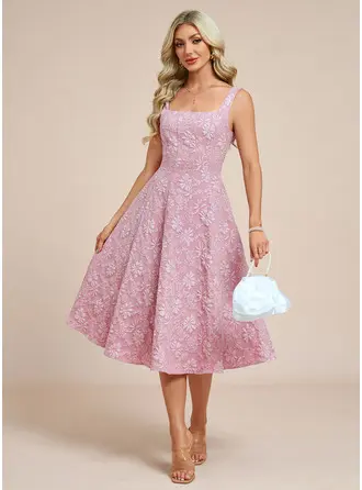 Jacquard midi vestido