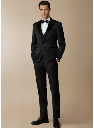 Slim Fit Мужской свадьба 3 шт. 