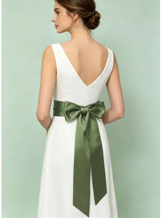 Bridesmaid Satin Ribbon Sash