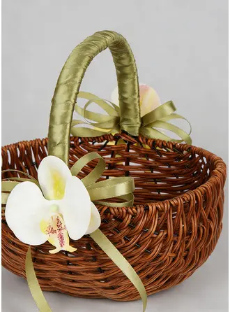 Kukka kukkaistyttö kori & terälehdet 