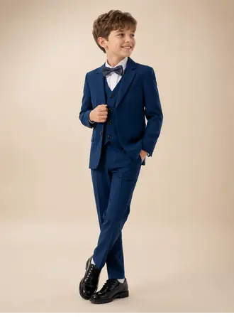 4 piezas poliéster traje de niño boda