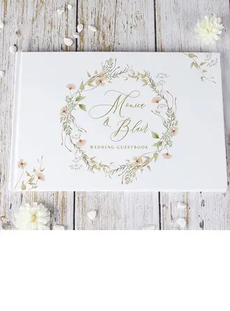 Personlig Klassisk stil Enkel Papir Gjestebok 