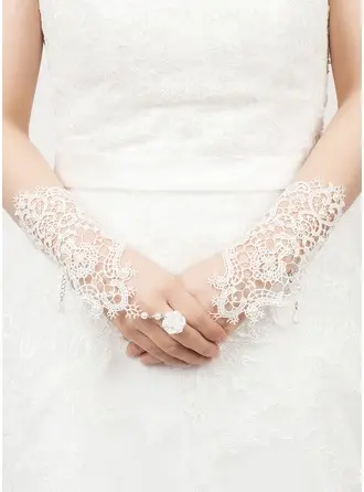 Lace Wrist Length Party/Fashion Gloves/Bridal Gloves 
