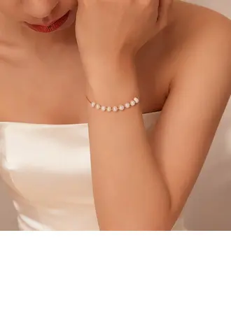 Hochzeit Irregulär Perle Armband 