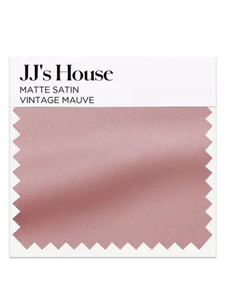 Vintage Mauve Matte Satin Swatch