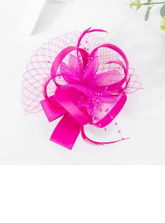 Dla kobiet Handmade Kwiaty Poliester Kentucky Derby Fascynatorzy Z Zacisk