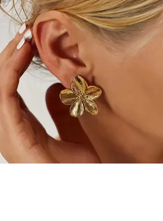 Prächtig Blume Ohrstecker 