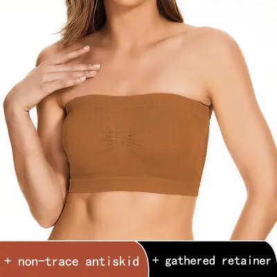 Mesh Balconette Strapless Push Up Bra Underwear