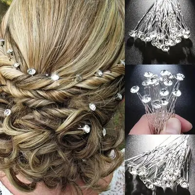Rhinestone Sets Hair Accessories Headpieces (Set of 20)