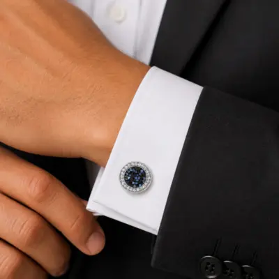 1-pair Mansjettknapper Groomsmen Gaver Elegant Legering