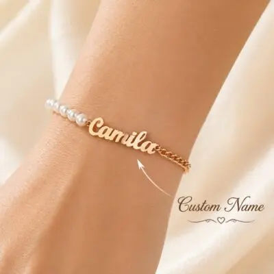 1 pc Personaliseret Armbånd Attraktiv Legering