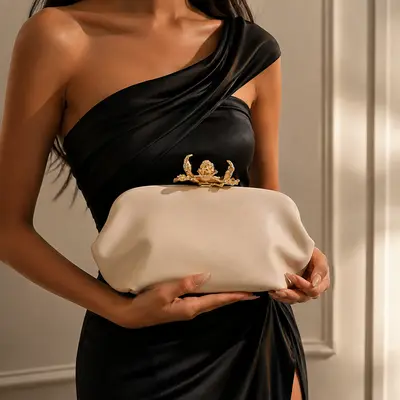Casual pu bolsas de embreagem em luz rosa