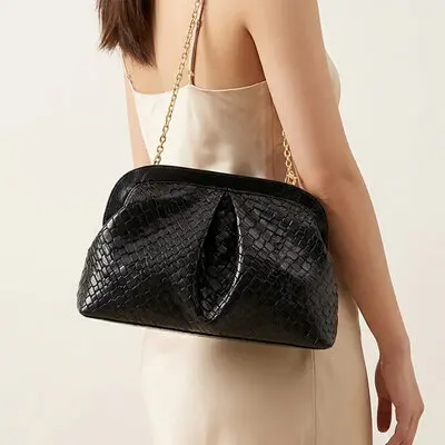 Party PU Evening Bags in Black