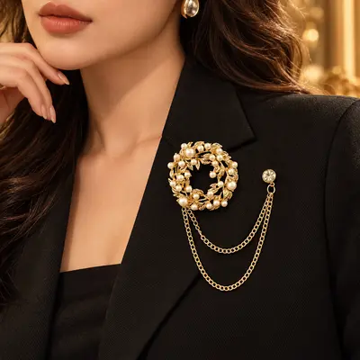 1 PC Brooch Alloy