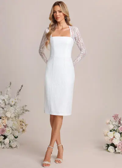 Sheath/Column Lace Dress