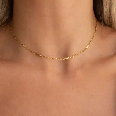 Minimalistinen chain kaulakorut 