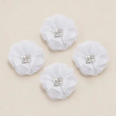 Pérola strass grampos de cabelo acessórios de cabelo (conjunto de 4)