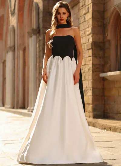 Kulta polyesteri mekko