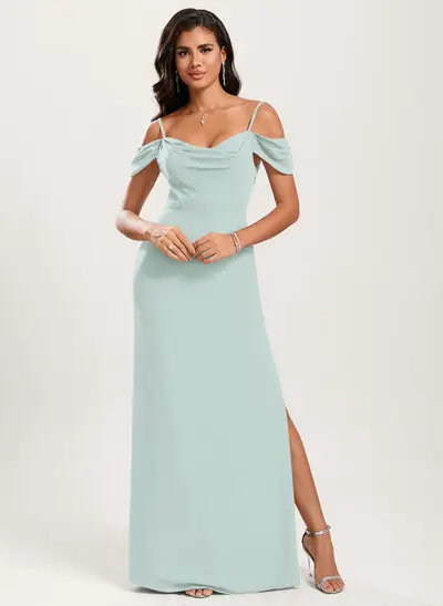 A-line Chiffon Dress