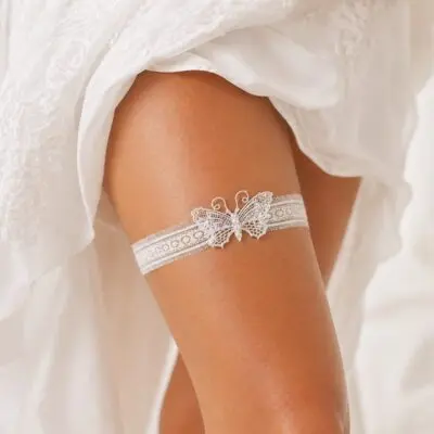 1 PC Strømpebånd Bride Gaver Sexy Blonder
